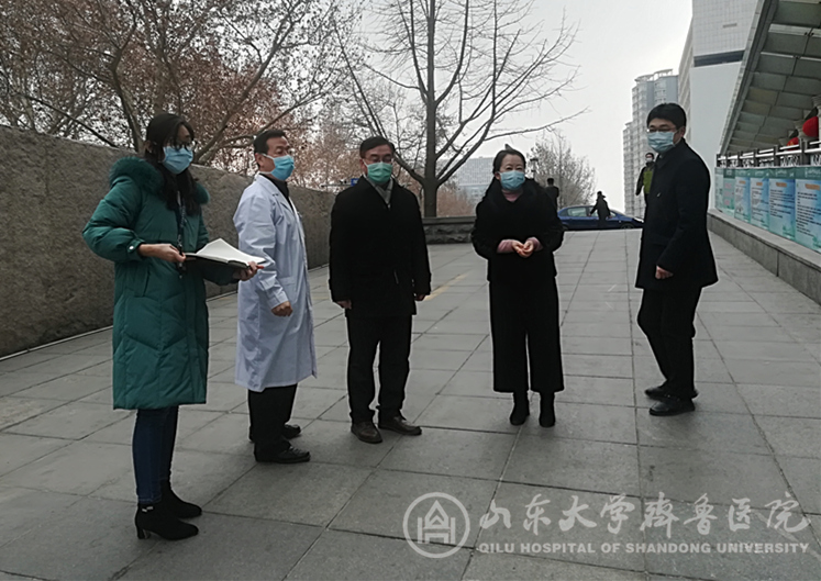 侯俊平带队现场督导新型冠状病毒感染的肺炎防控工作