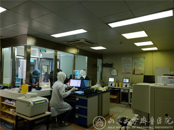【抗击疫情,齐鲁医院在行动】检验人在行动