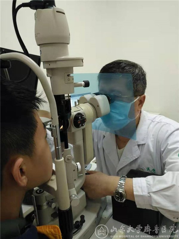 【阻击疫情,齐鲁医院在行动】眼科门诊在行动