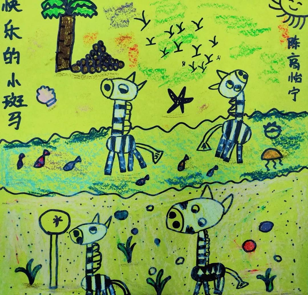 作品展示|妇儿综合楼墙面儿童画【第一期】