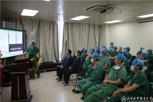 山东大学齐鲁医院成功举办腔镜外科直播周活动
