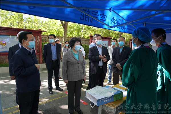 山东大学齐鲁医院2020年春季首批学生返校
