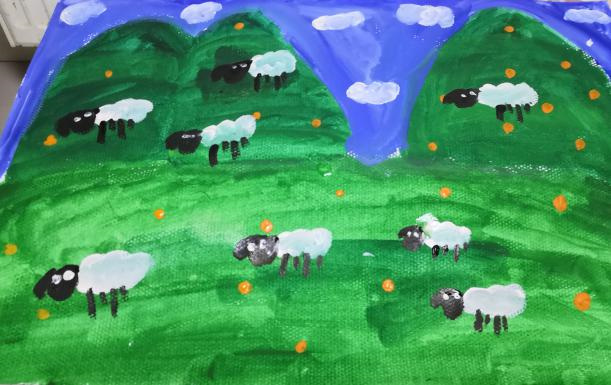 作品展示|妇儿综合楼墙面儿童画【第四期】