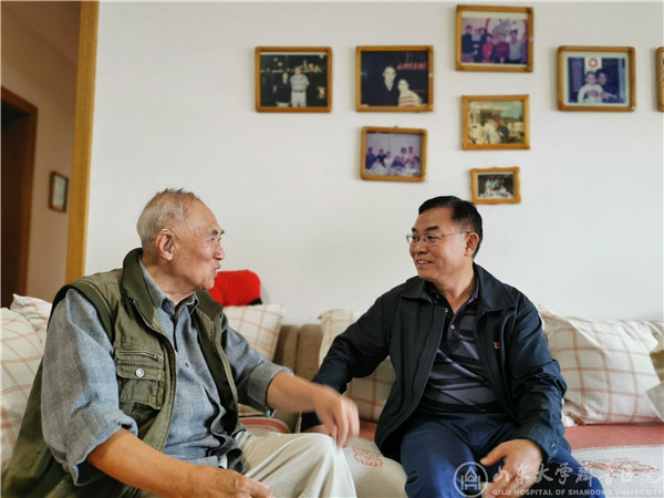 党委书记侯俊平看望医院终身教授并进行“不忘初心,牢记使命”主题教育工作调研