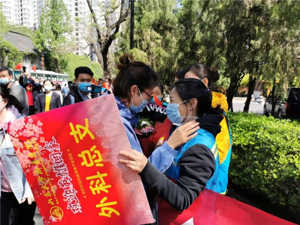 白衣执甲护荆楚 山河无恙携春归——山东大学齐鲁医院援鄂医疗队凯旋欢迎仪式隆重举行