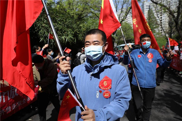 白衣执甲护荆楚 山河无恙携春归——山东大学齐鲁医院援鄂医疗队凯旋欢迎仪式隆重举行