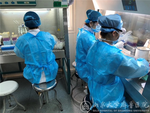【抗击疫情,齐鲁医院在行动】检验人在行动