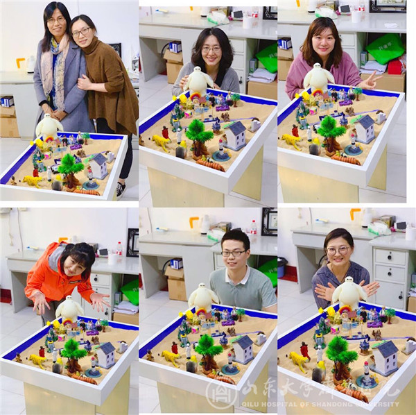 第一手术室举办首期“团体沙盘游戏”活动