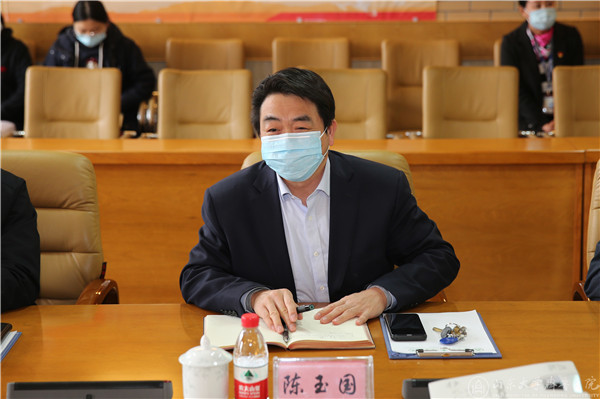山东省卫生健康委党组成员、副主任马立新一行来院调研指导